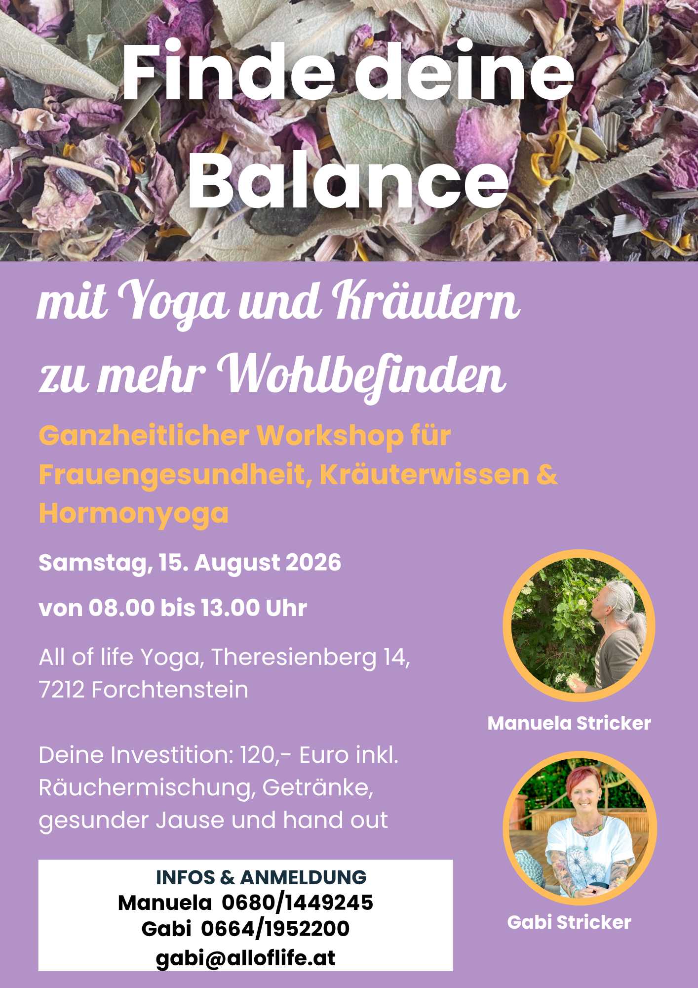 Finde deine Balance Gabi Stricker
